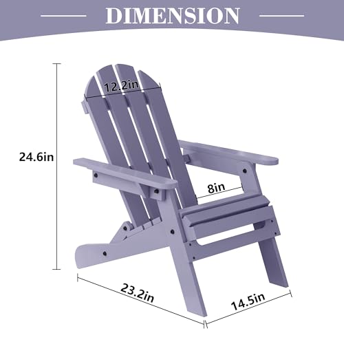 Holtico YJJ230029-R3 Kids Adirondack Chair thumb #2