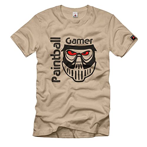 T-shirt Gotcha Paintball kaki vêtement sport homme grand format XXXL