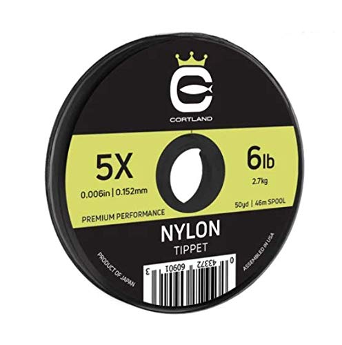 Cortland Copolymer Nylon Tippet (6X - 4.2Lb / 50Yd) #TOP16