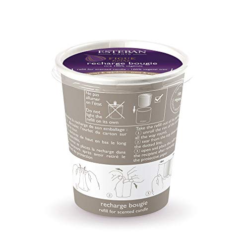 Esteban Recharge Bougie parfumée Figue Noire