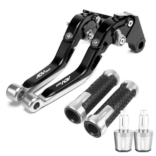 Leviers frein embrayage ADV150 anti-fatigue avec poignées moto pour guidon usé
