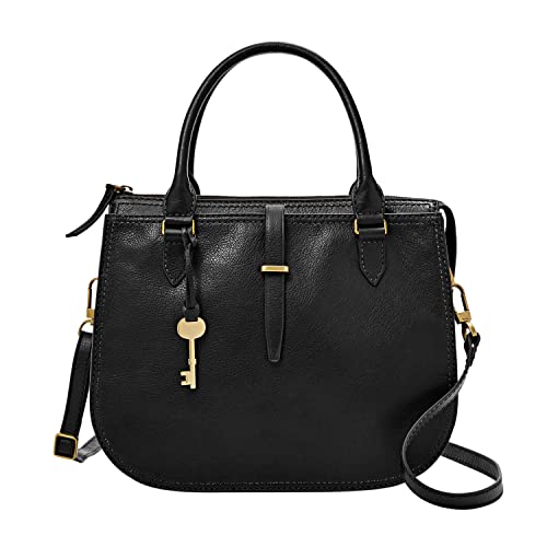Fossil Women's Ryder Leather Satchel Purse Handbag - Thumbnail 2