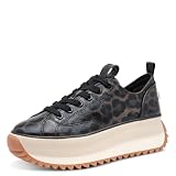 Tamaris Damen Sneaker Textil, braun, 37 EU