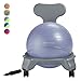 Gaiam Kids Balance Ball Chair - Classic Children's Stability Ball Chair, Alternative School Classroom Flexible Desk Seating for Active Students with Satisfaction Guarantee, Purple