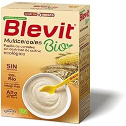 Blevit Bio Multicereales Papilla de Cereales para Bebé, 100% Ecológica, Facilita la Digestión solo con Cereales Integrales, Sin Azúcares, Desde los 5 meses, 250g