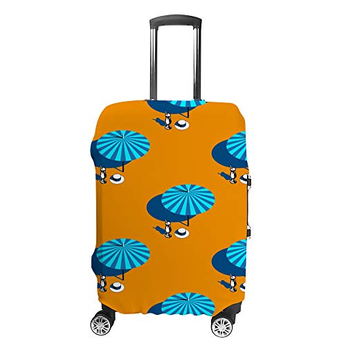 Housse de valise de voyage élastique lavable pour bagage à roulettes 45-81cm