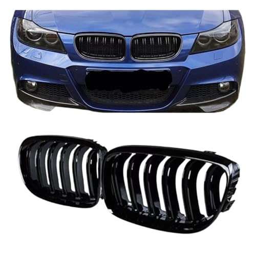 Rejilla de parachoques delantero para Serie 3 E90 E91 LCi 2009-2013 1 Par 2