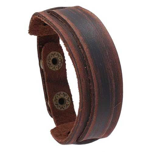 Image of Punk Rock Adjustable Buckle Wristband Pu Leather Cuff Bracelet