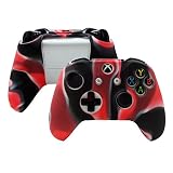 Hikfly Silicone Controller Cover Skin Protector Case Faceplates Kits for Xbox One X/One S/Slim Contr