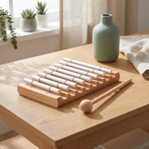 Instrumento de percusión con reconocimiento de tono para práctica escolar y estudiantes 6