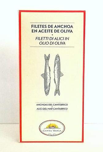 Anchoas Mar Cantábrico en Aceite de Oliva COSTA VASCA - 50g - [16 unidades]