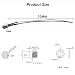5 Pcs luces del indicador LED piloto, 12V LED indicador luz lámpara...