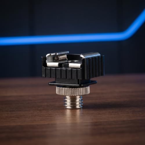 Image of TOYANDONA 4pcs Hot Shoe Adapter Bracket Female Thread Camera Mount Screw for Microphone Flash Video Light Lightweight Camera Rig Accessory for Vlogging Studio Photo Equipment