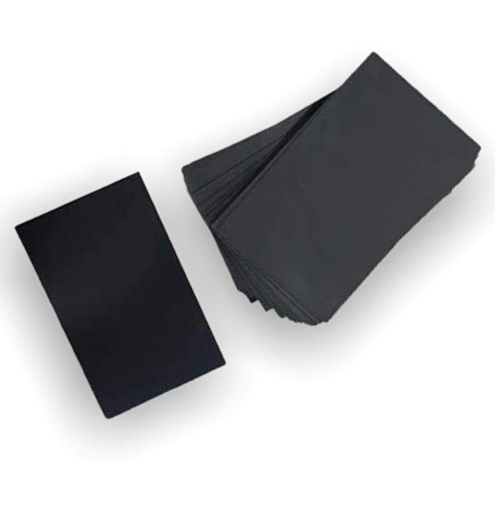 Pack de 100 pizarra negra sintéticas reutilizables + 100 bases portaprecio, Mini Pizarras para Precios, Portaprecios Fruta, Portaprecios Carniceria, Portaprecios Pescaderia, Porta Precios Pizarra