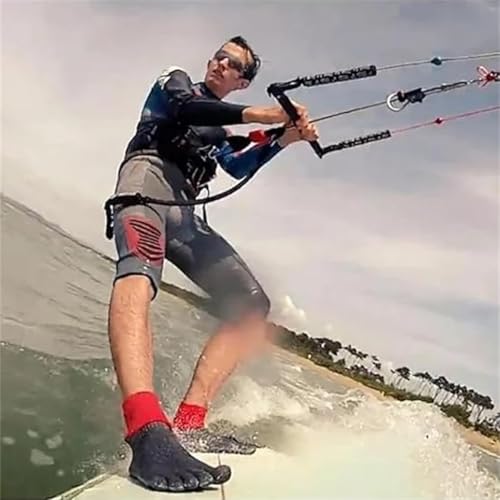 Konjoun Barefoot Socks,Outdoor Breathable Toe Separator Socks,Women Yoga Grounding Socks,Men Comfort Super Non Slip Hike Sock4