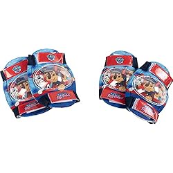 Patines Patrulla Canina Carrefour Kit de protección Nivel 1 Coderas y Rodilleras Paw Patrol Boy