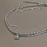 ❤ Regalo perfecto ❤ Las joyas vienen con una caja de regalo exquisita, lista para regalar. ¡Amor! un regalo ideal para esposa, novia, mejor amiga, niñas, adolescentes o para ti mismo, o para enviar como regalo sorpresa.