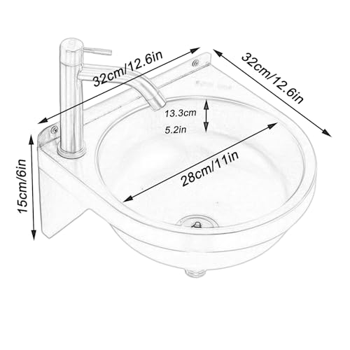 Fregadero para autocaravana triangular en acero inoxidable de un seno con desagüe 3