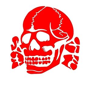 Vinyl Decal Skull Head Car Sticker Waterdichte Auto Decors op Truck Bumper Achterruit Geschikt voor auto, motorfiets…