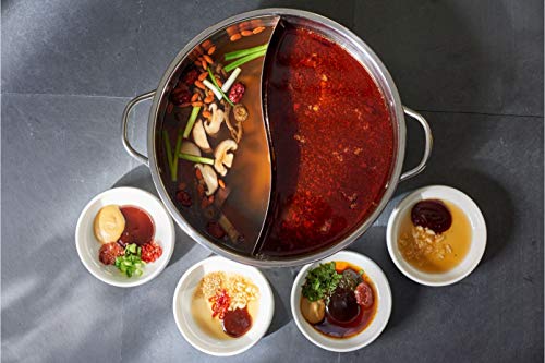 Lee Kum Kee Soup Base For Sichuan Hot & Spicy Hot Pot, 2.5-Ounce Pouches (Pack Of 12), Vegan, Non Ge Ingredients, No Added Preservatives, No Added Color, No Artificial Flavors #TOP5