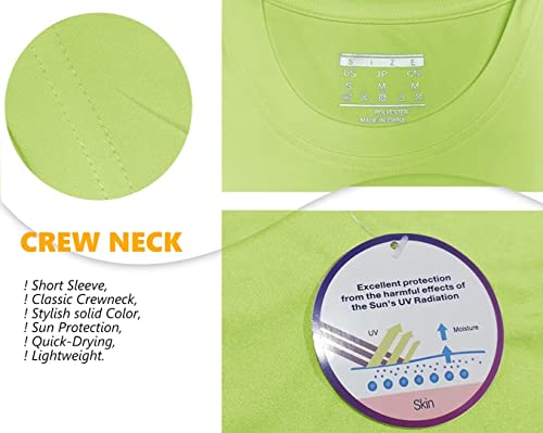Tacvasen Short Sleeve Workout Shirts For Men Short Sleeve Upf 50+ Sun Protection Shirts Outdoor Athletic T-Shirt Breathable Workout Shirts Fl-Green 2Xl #TOP3