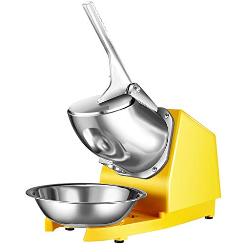LIU UK Ice Crusher EIS-Rasierapparat-Maschinen-Elektrischer Schnee-Kegel-Hersteller 300W Rostfreier Rasierbrecher Beweglicher Haupteisbrecher Der Kommerziellen Verwendung Cover