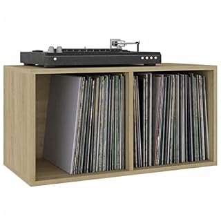 APCSA Meuble de rangement en vinyle Chêne Sonoma 71 x 34 x 36 cm - Les Beatles, Paul McCartney, John Lennon, RIngo Starr, George Harrison APCSA Meuble de rangement en vinyle Chêne Sonoma 71 x 34 x 36 cm – Image 5