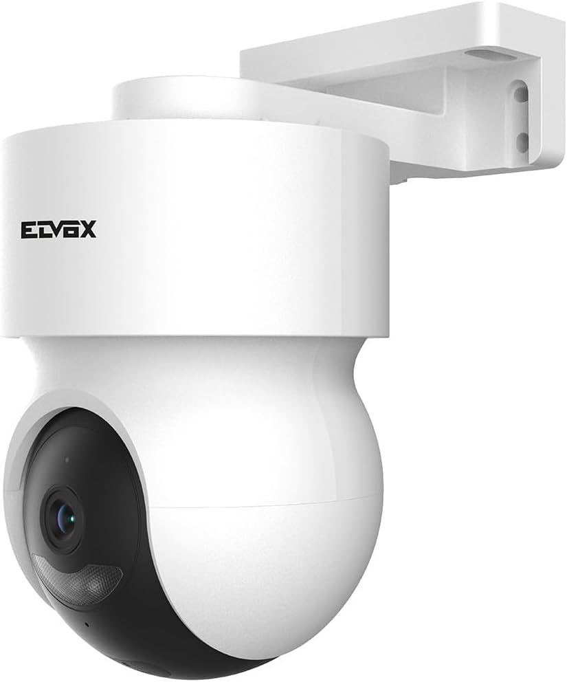 Vimar 46303.D2 Telecamera IP WiFi PT Motorizzata Intelligent Tracking 2K 4Mpx 2560×1440 IP65 OB 3.6mm Visione notturna a colori 120°, Filtro persone Rilevazione movimento, App VIEW Camera