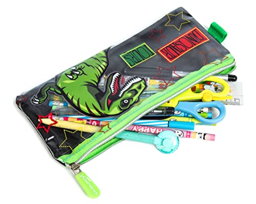 Mohco Clear Kids Backpack 16 In Transparent Toddlers Backpack See Through Preschool Bag With Lunch Bag And Pencil Case For Boys And Girls #TOP5