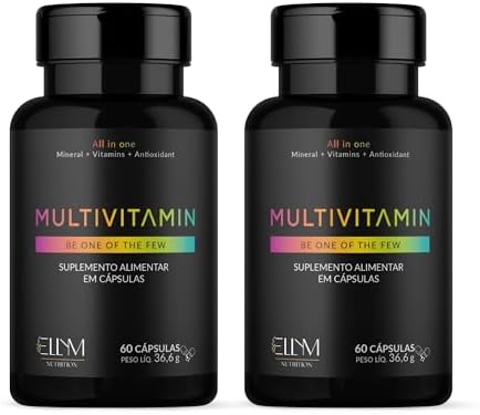 Multivitaminico Completo 120 Capsulas ELLYM NUTRITION Complexo Vi...