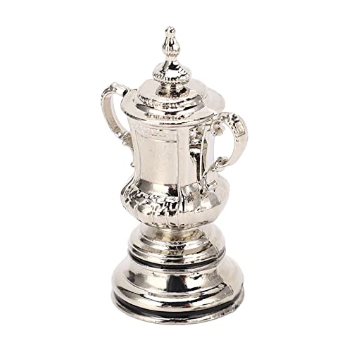 Modelo de copo de troféu de futebol, ornamentos de troféu de futebol, mini lembranças de fãs de meta