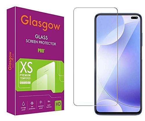Glasgow 9h+ high definition [hd] tempered glass for poco x2 screen protection premium product [curved edges] [gorilla] edge to edge full screen coverage (B084BVW3NV) Amazon Price History, Amazon Price Tracker