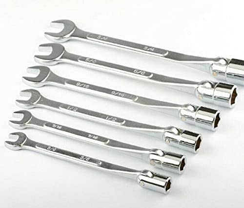 Set de Llaves Combinadas Flexibles Métricas 6 Piezas miniatura 2