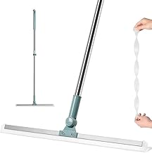 MADRIC 50 inch Wdth and 110CM Long Multifunctional Magic Broom |Multifunctional Wiper| Floor Squeegee with Long Handle Adjustable and Silicone Strips| Broom Tiles Floor Cleaning | Silicon Broom |