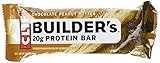 Cliff Bar Builder Bar, Peanut Butter, 2.40-Ounce (Pack of 12)