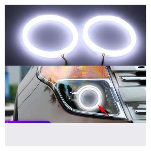 Kit halo LED blanco para Ford Explorer 2011-2015 tuning 2