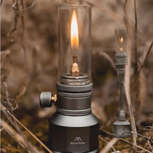 GLOBALHUT Linterna de gas portátil para exteriores, lámpara de gas de camping, kit de luz de vela para camping, senderismo y aventuras (linterna de gas), 9Q032TBE3O7LI4VY1LXTC