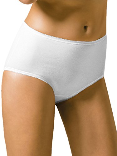 Preisvergleich Produktbild Pompadour Damen Taillenslip 3er Pack, 8260-015, 52, Weiss