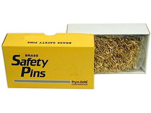 Dritz Notions Prym Bulk Safety Pins Gilt Plated Brass 0 Blkspingiltplatedbrass0(Clsd) #TOP19