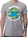Produktbild Dschungel Deko Wildnis - Support Your Local Planet - M - Grau meliert - Support Your Local - L190 - Tshirt Herren und Männer T-Shirts