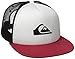 Quiksilver Men's Snap Addict Trucker Hat, Garnet, One Size