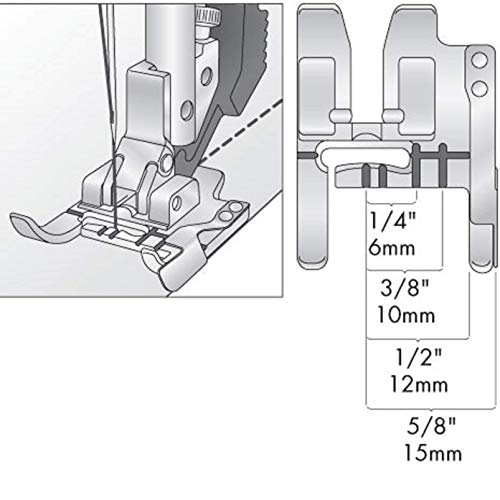 Pie prensatelas HONEYSEW para máquina Pfaff 820772096 miniatura 2