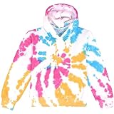 a2z 4 kids ragazze ragazzi semplice felpa tie dye pullover maglietta - sweat hoodie t.d multi 9-10