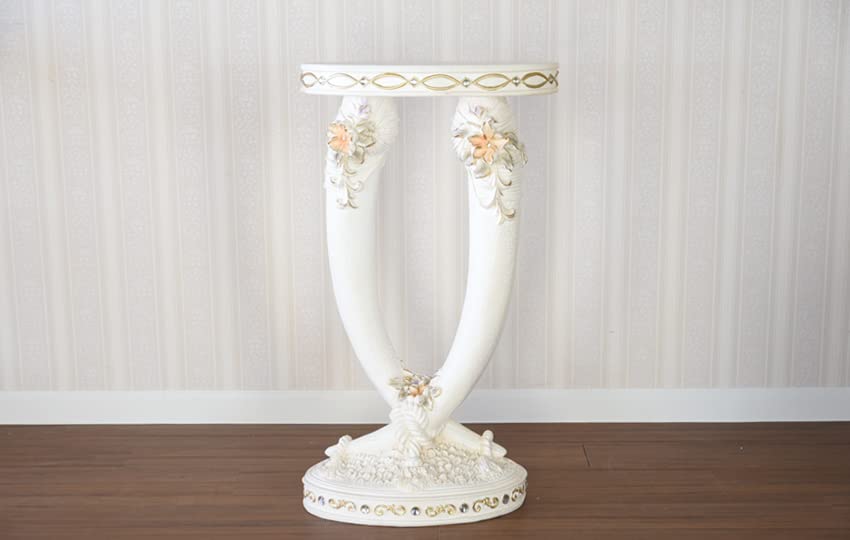 ♡e様限定♡ロココテーブル♡ Amazon｜ロココ調 象牙風のテーブル WH【ロココ調 Rococo