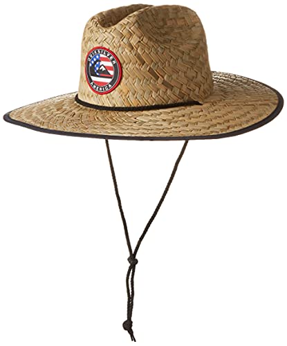Image of Quiksilver Men's Outsider Straw Lifegaurd Hat