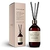 COCODOR Premium Reed DiffuserDark VanillaSandalwood169oz500ml1 PackFragrance Scent Essential Oil Stick Diffuser Set for Bedroom Bathroom Home Decor
