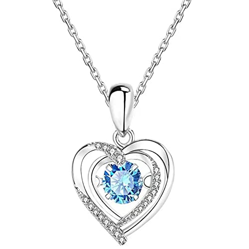 Collier en Argent Sterling cœur : le bijou pendentif battant idéal du quotidien aux grandes soirées