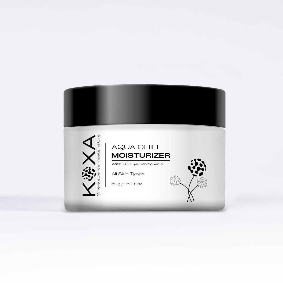 KOXA COSMETIC Aqua Chill Moisturizer – 3% Hyaluronic Acid, Aloe