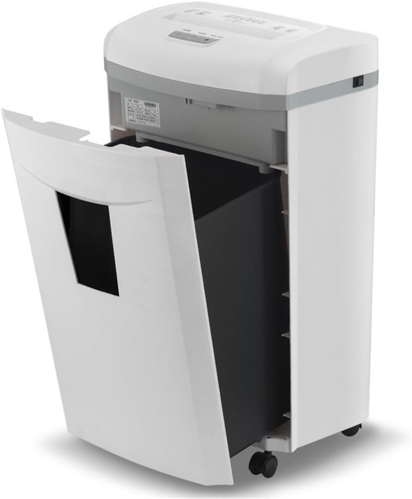 Class 4 Secure Large Office Shredder Shreds 17 Sheets Per Pass Lasts Up to 150 Minutes (D As Shown)