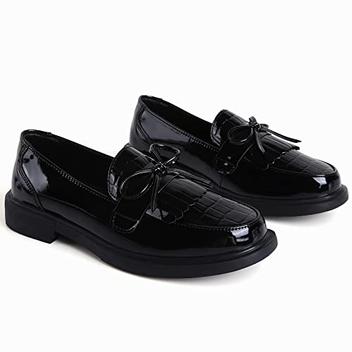 Image of VOCNTVY Loafers for Women Slip On Comfort Business Work Shoes